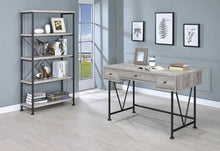 Load image into Gallery viewer, Guthrie Industrial Grey Driftwood Bookcase