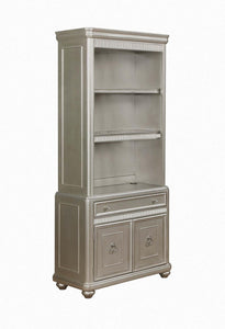 Ritzville Metallic Platinum Bookcase