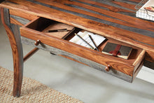 Load image into Gallery viewer, Murray Grey Sheesham Writing Desk