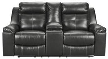 Load image into Gallery viewer, Kempten Reclining Loveseat with Console