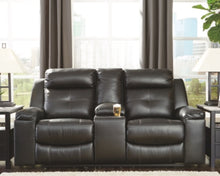 Load image into Gallery viewer, Kempten Reclining Loveseat with Console