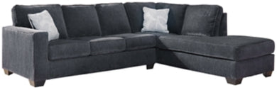 Altari 2Piece Sectional with Chaise and Sleeper