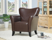 Load image into Gallery viewer, Casual Brown Accent Chair