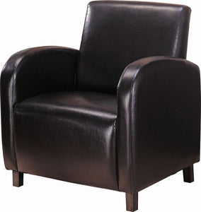 Contemporary Black Accent Chair