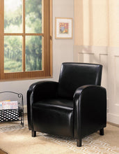 Load image into Gallery viewer, Contemporary Black Accent Chair