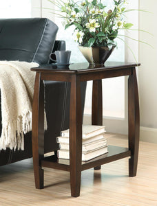 Casual Cappuccino Accent Table