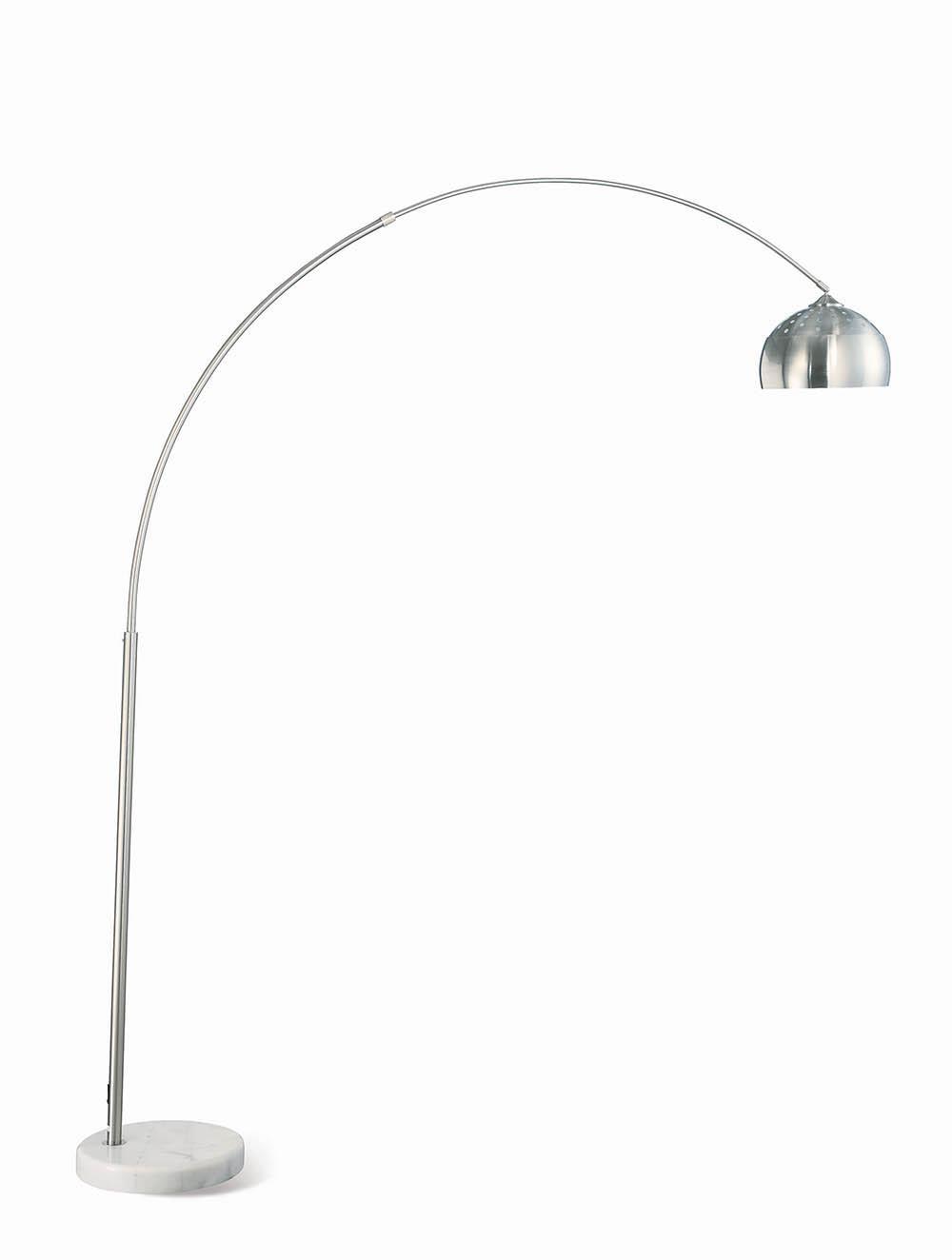 Contemporary Chrome Floor Lamp