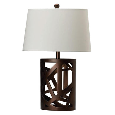 Transitional Warm Brown Lamp