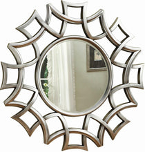 Load image into Gallery viewer, Transitional Silver Accent Mirror