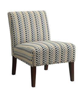 Transitional Multi-Color Accent Chair