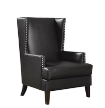 Load image into Gallery viewer, Traditional Black Accent Chair