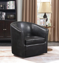 Load image into Gallery viewer, Contemporary Dark Brown Accent Chair