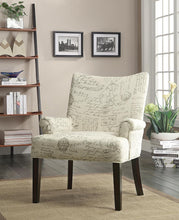 Load image into Gallery viewer, Casual Off-White Accent Chair