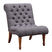 Load image into Gallery viewer, Casual Charcoal Grey Accent Chair