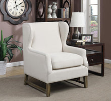 Load image into Gallery viewer, Traditional Cream Accent Chair