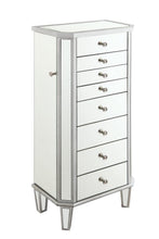 Load image into Gallery viewer, Contemporary Antique Silver Jewelry Armoire