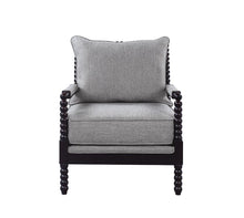 Load image into Gallery viewer, Traditional Grey and Cappuccino Accent Chair