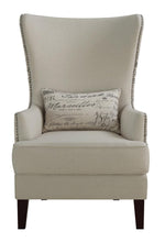 Load image into Gallery viewer, Traditional Cream Accent Chair