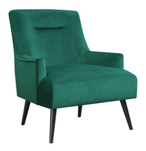 Load image into Gallery viewer, Mid-Century Modern Green Accent Chair