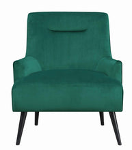 Load image into Gallery viewer, Mid-Century Modern Green Accent Chair