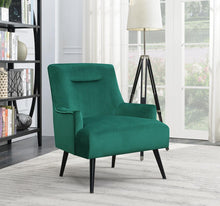 Load image into Gallery viewer, Mid-Century Modern Green Accent Chair