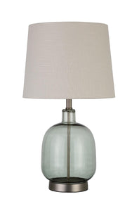 Transitional Green Table Lamp