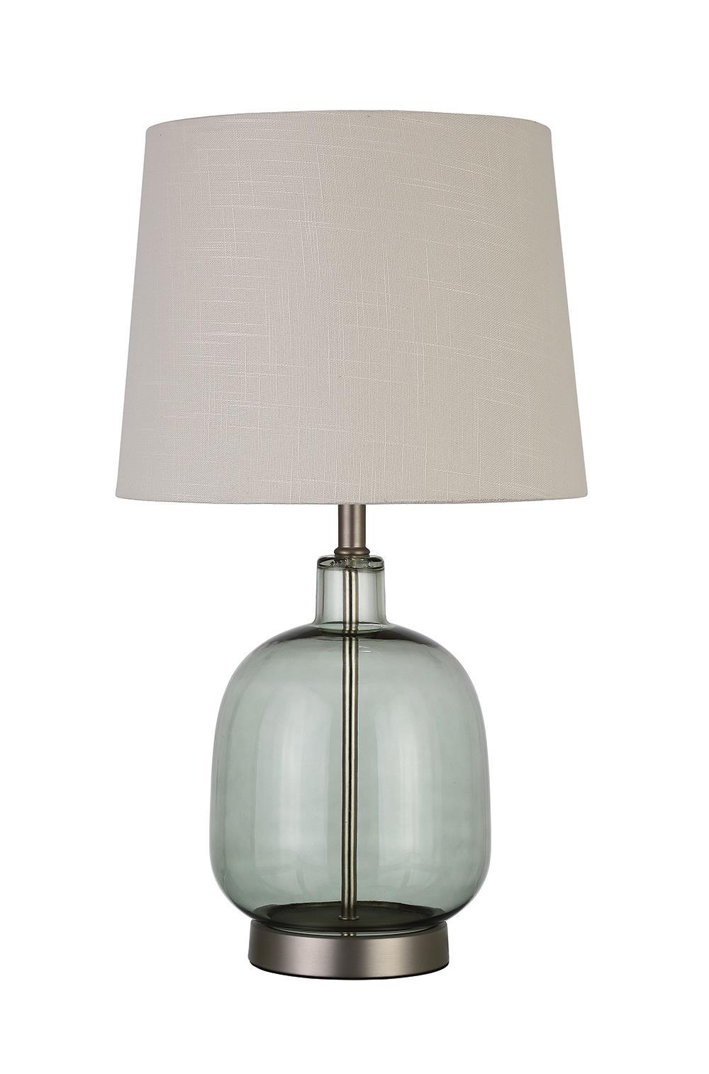 Transitional Green Table Lamp