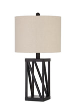 Load image into Gallery viewer, Transitional Black Table Lamp