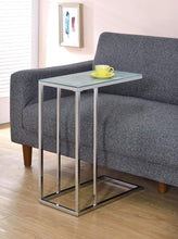 Load image into Gallery viewer, Mid-Century Modern Concrete and Black Accent Table