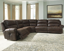 Load image into Gallery viewer, Luttrell 5Piece Reclining Sectional with Power