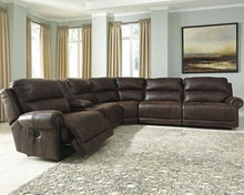 Load image into Gallery viewer, Luttrell 6Piece Reclining Sectional with Power