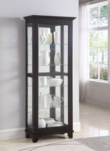 Load image into Gallery viewer, Accent Curio Cabinet Brown