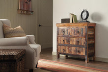 Load image into Gallery viewer, Transitional Reclaimed Wood Accent Cabinet