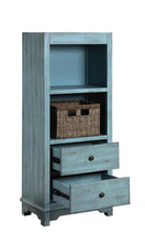 Load image into Gallery viewer, Rustic Blue Accent Cabinet