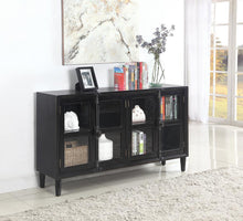 Load image into Gallery viewer, Transitional Black Accent Cabinet