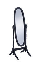 Load image into Gallery viewer, Transitional Black Cheval Mirror