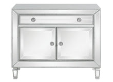 Load image into Gallery viewer, Contemporary Silver Accent Cabinet