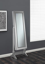 Load image into Gallery viewer, Silver Jewelry Cheval Mirror