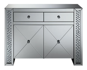 Contemporary Silver Cabinet