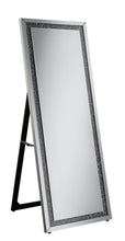 Load image into Gallery viewer, Silver Standing Cheval Mirror