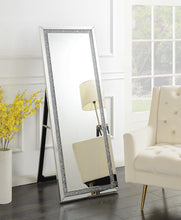 Load image into Gallery viewer, Silver Standing Cheval Mirror