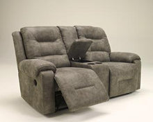 Load image into Gallery viewer, Rotation Reclining Loveseat with Console