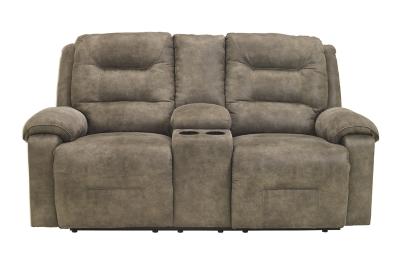 Rotation Power Reclining Loveseat with Console