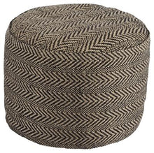 Load image into Gallery viewer, Chevron Pouf