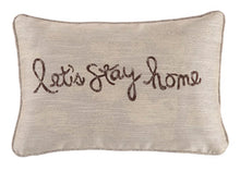 Load image into Gallery viewer, Lets Stay Home Pillow Set of 4