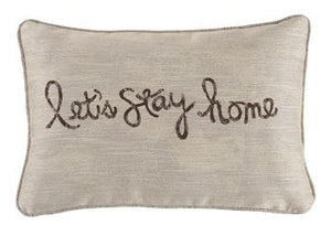 Lets Stay Home Pillow Set of 4