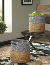 Load image into Gallery viewer, Parrish Parrish NaturalBlue Basket Set of 2