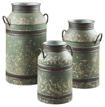 Load image into Gallery viewer, Elke Milk Can Set of 3