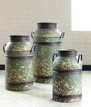 Load image into Gallery viewer, Elke Milk Can Set of 3