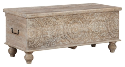 Fossil Ridge Storage Bench